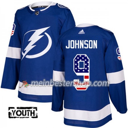 Tampa Bay Lightning Tyler Johnson 9 Adidas 2017-2018 Blau USA Flag Fashion Trikot Authentic - Kinder Tampa Bay Lightning Tyler Johnson 9 Adidas 2017-2018 Blau USA Flag Fashion Trikot Authentic - Kinder